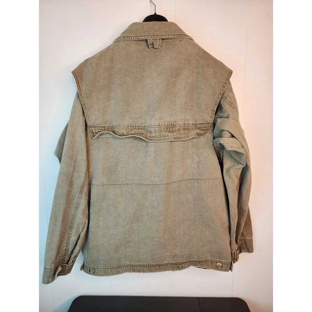 Columbia Vintage 90s Large Radial Sleeve Tactical Gorpcore Utility Jacket‎ Coat